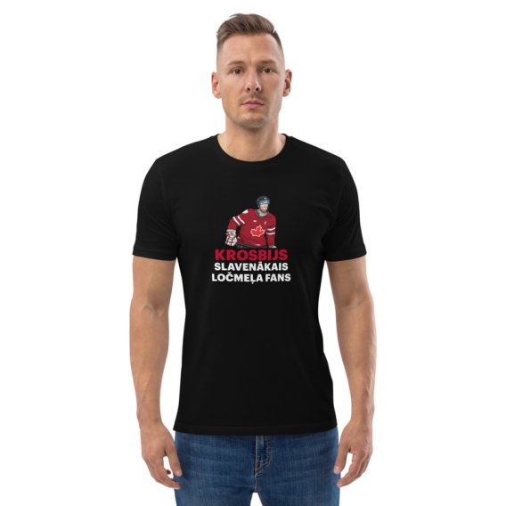 Image of Slavenākais Ločmeļa Fans T-krekls Melns
