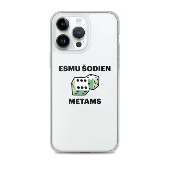 Image of Esmu metams, iPhone telefona vāciņš