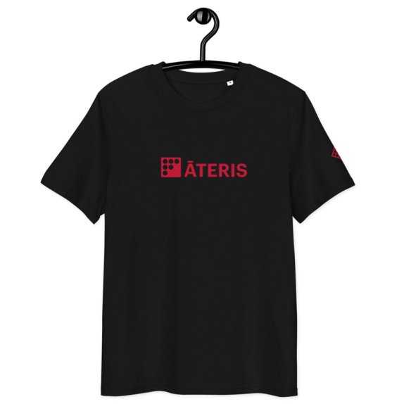 FĀTERIS Melns T-krekls