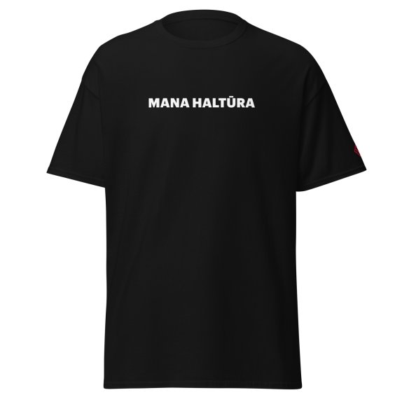 Mana haltūra, melns T-krekls